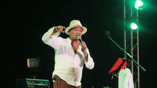 Andre Hehanusa di Prambanan Jazz Festival 2017 (Foto: Munady Widjaja)