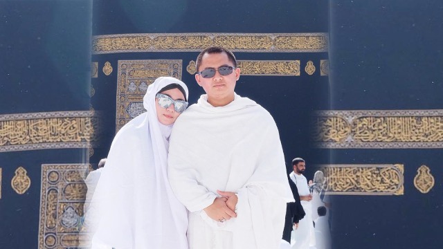 Anniesa Hasibuan dan suami. (Foto: Instagram @anniesahasibuan)