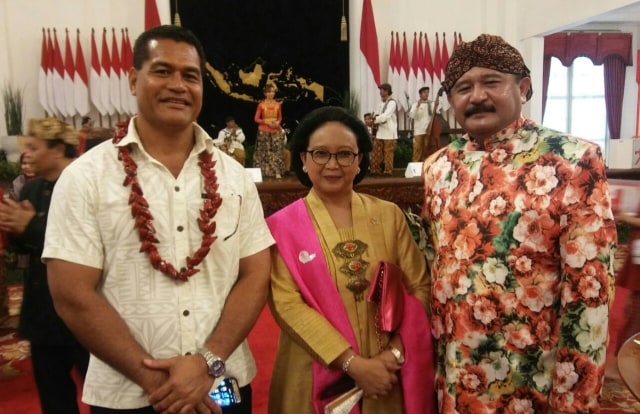 Menteri ICT Samoa di Indonesia. (Foto: Dok. Humas Kemkominfo)