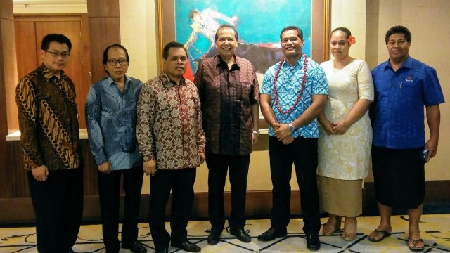 Menteri ICT Samoa kunjungi Pemerintahan RI (Foto: Dok. Humas Kemkominfo)