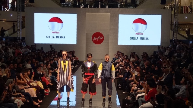 Karya Shella Merina di Kuala Lumpur Fashion Week