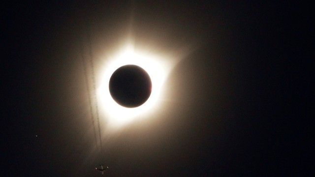 Gerhana Matahari Total. Foto: REUTERS/Rick Wilking