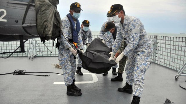 Mayat ditemukan di Selat Malaka (Foto: Humas Angkatan Laut Diraja Malaysia)