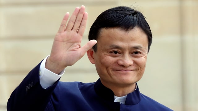 Pendiri dan Chairman Alibaba, Jack Ma. (Foto: Philippe Wojazer/Reuters)