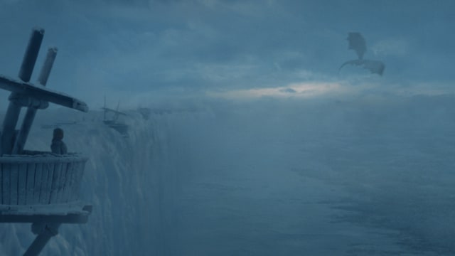 Daenerys berada di The Wall  (Foto: HBO)
