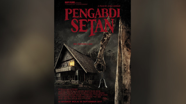 Poster film “Pengabdi Setan”. (Foto: Twitter.com/jokoanwar)