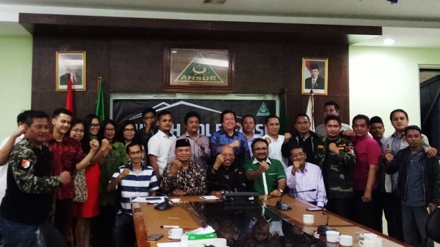 GP Ansor & Forum Advokat Pengawal Pancasila (Foto: Jihad Akbar/kumparan)