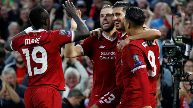 Liverpool berpesta di Anfield. (Foto: Reuters/Carl Recine)