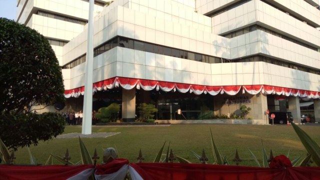 Suasana Gedung Kementerian Perhubungan (Foto: Jihad Akbar/kumparan)