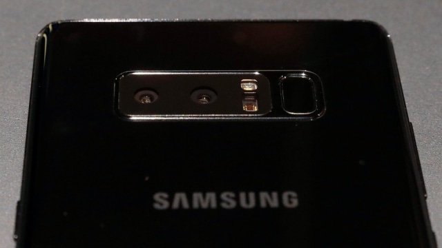 Kamera Samsung Galaxy Note 8. (Foto: REUTERS/Brendan McDermid)