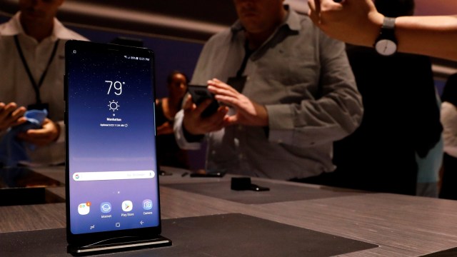 Samsung Galaxy Note 8. (Foto: REUTERS/Brendan McDermid)