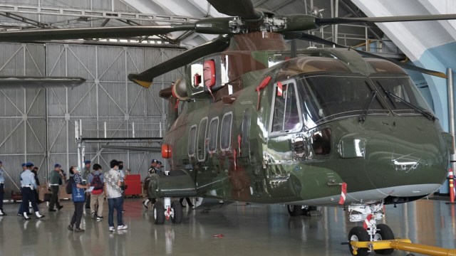 Helikopter AW 101 (Foto: Aditia Noviansyah/kumparan)