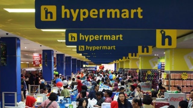 Hypermart  Foto: ANTARA/Rivan Awal Lingga