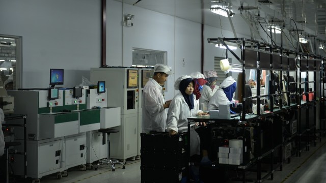 Pabrik ponsel Vivo di Cikupa, Tangerang (Foto: Vivo Indonesia)