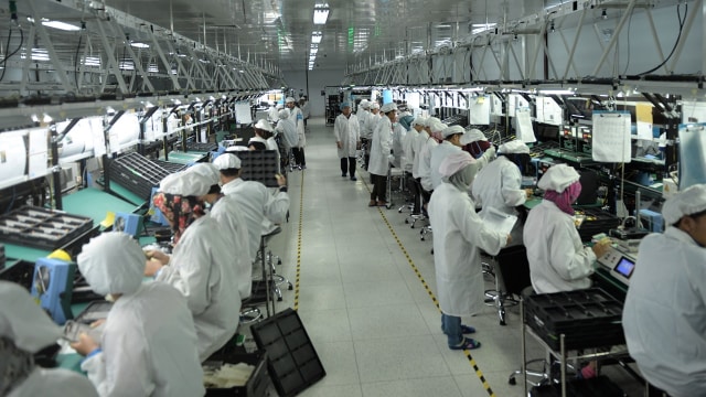 Pabrik ponsel Vivo di Cikupa, Tangerang (Foto: Vivo Indonesia)