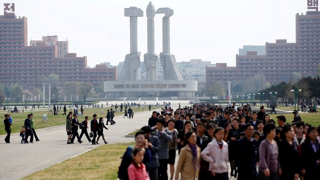 Suasana kota Pyongyang, Korea Utara (Foto: REUTERS/Damir Sagolj)