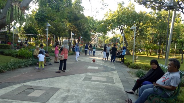 Suasana di Taman Menteng (Foto: Aprilandika Pratama/kumparan)