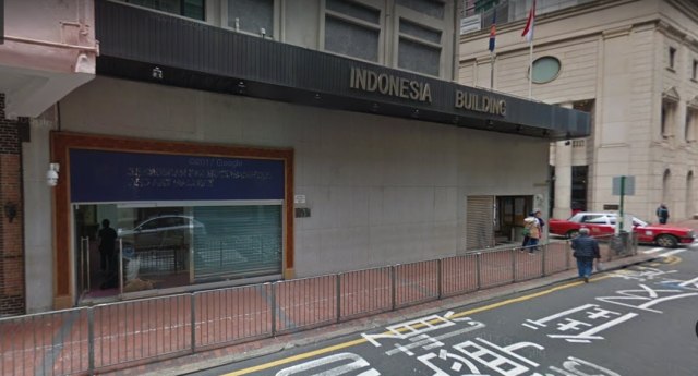 KJRI Hong Kong tutup karena badai Pakhar. (Foto: Google Map)