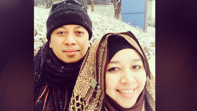 Opick dan sang istri Dian Rositaningrum (Foto: Instagram @dian_opick)