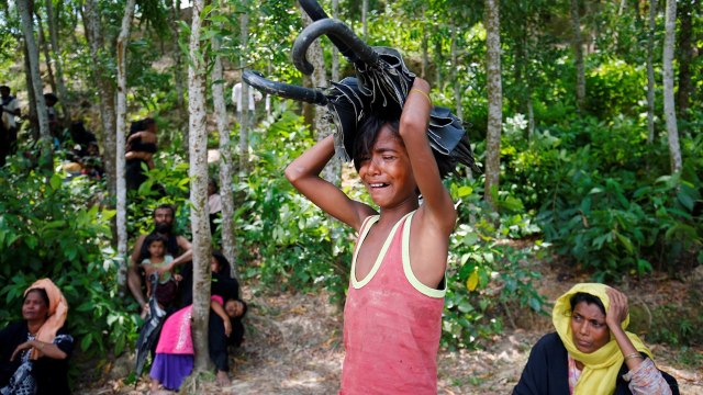 Pengungsi Rohingya (Foto: REUTERS/Mohammad Ponir Hossain)