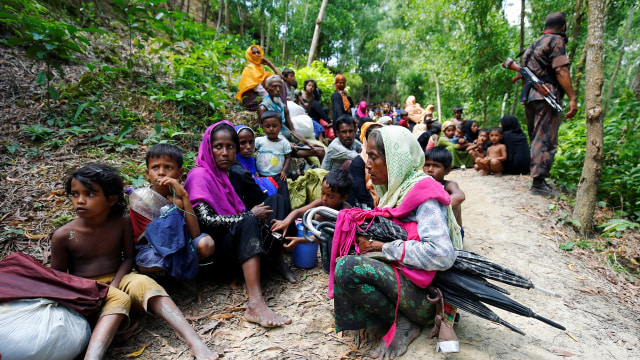 Pengungsi Rohingya. (Foto: REUTERS/Mohammad Ponir Hossain)