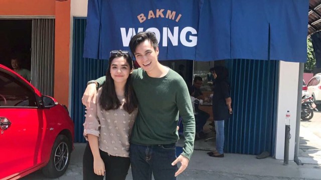 Vebby Palwinta dan Baim Wong  (Foto: Instagram/@vebbypalwinta)