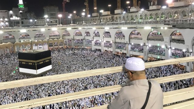 Kakbah di Masjidil Haram, Mekah (Foto: REUTERS/Suhaib Salem)