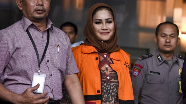 Wali Kota Tegal Siti Masitha Soeparno (Foto: Antara/Hafidz Mubarak A/)