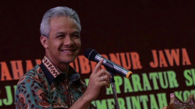 Gubernur Jawa Tengah Ganjar Pranowo. (Foto: Fanny Kusumawardhani/kumparan)