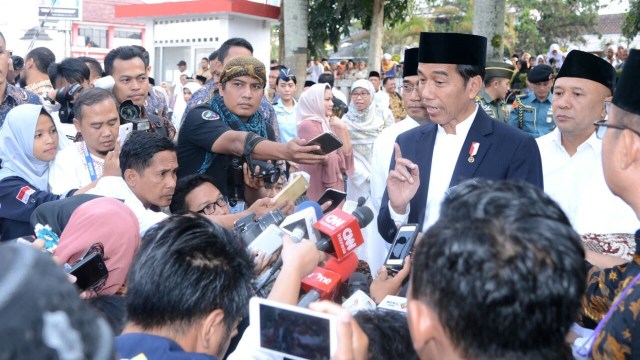 Jokowi Salat Idul Adha (Foto: Dok. Biro Pers Setpres)