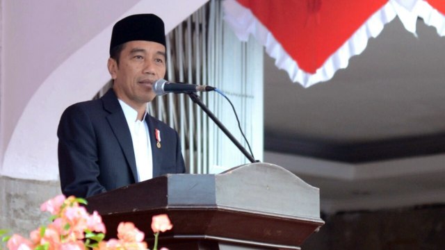 Jokowi Salat Idul Adha Foto: Dok. Biro Pers Setpres