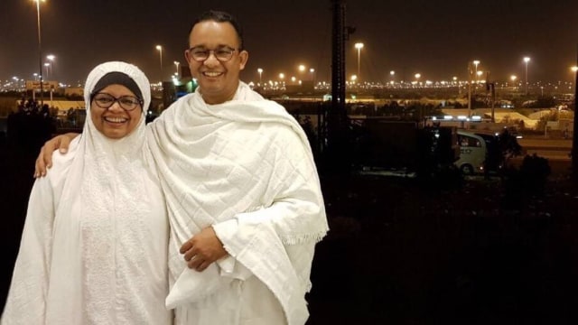 Anies Baswedan di Padang Arafah (Foto: Instagram/@aniesbaswedan)