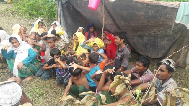 Pengungsi Rohingya. (Foto: Dok. Burma Human Rights Network)