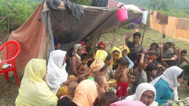 Pengungsi Rohingya. (Foto: Dok. Burma Human Rights Network)