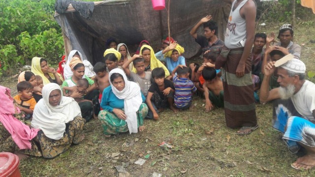 Pengungsi Rohingya. (Foto: Dok. Burma Human Rights Network)