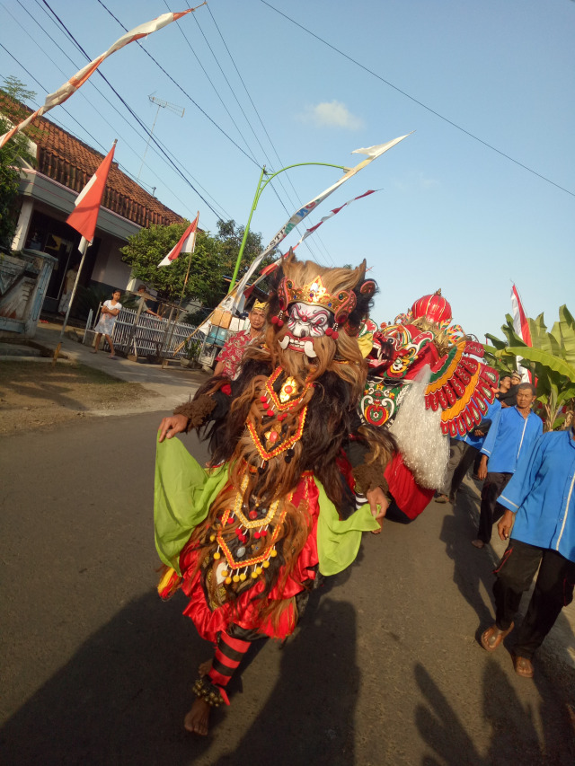 Arak-arakan Barong Tumpeng Sewu, Kemiren (Foto: Rina Nurjanah/kumparan)