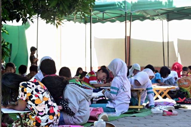 Kemeriahan Lomba Mewarnai 3 Tokoh Pejuang Blambangan BTD & Sae Coffee (2)