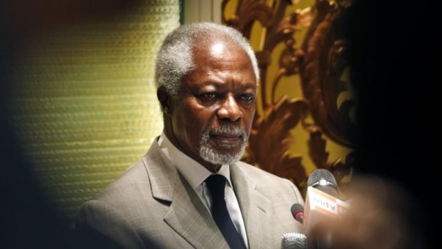Kofi Annan. (Foto: AP Photo/Thein Zaw)