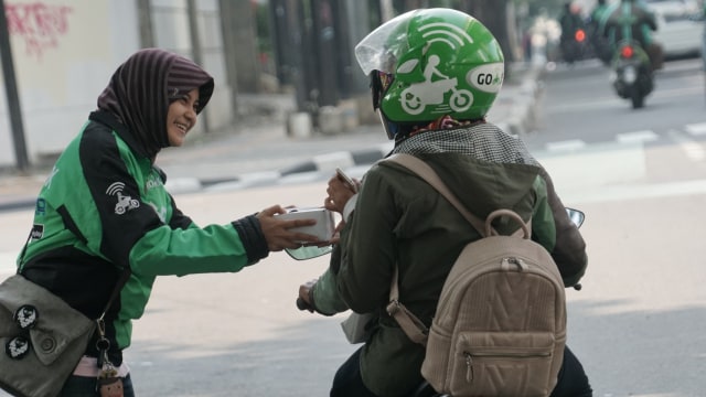 Gojek Memperingati Hari Pelanggan Nasional (Foto: Aditia Noviansyah/kumparan)