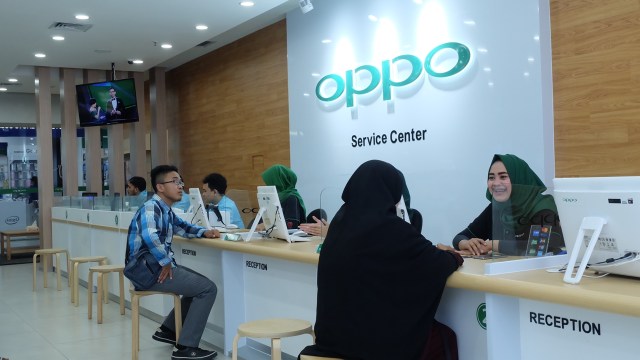 Service Center Oppo di Mega Bekasi Hyper Mall. (Foto: Oppo Indonesia)