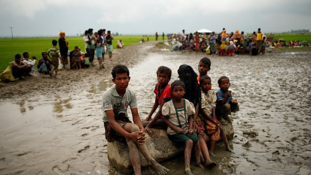 Kaum Rohingya di Myanmar (Foto: REUTERS/Mohammad Ponir Hossain)