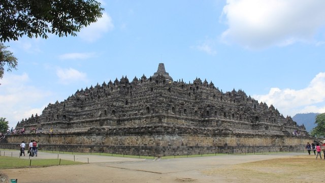 Candi Borobudur di Magelang, Jawa Tengah Foto: Pixabay