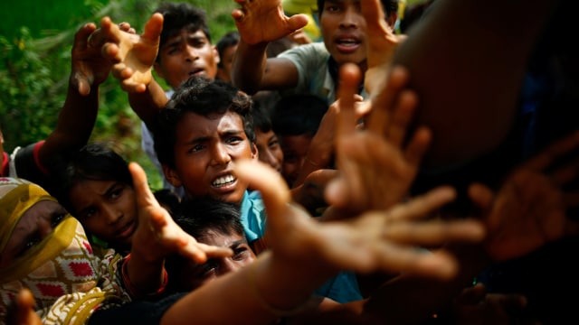 Pengungsi Rohingya di Bangladesh. (Foto: REUTERS/Mohammad Ponir Hossain)