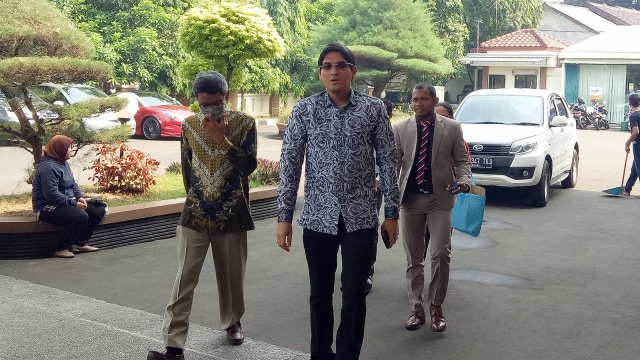 Lucky Hakim menghadiri sidang perceraian (Foto: D.N Mustika Sari/kumparan)