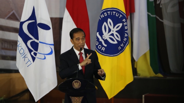 Jokowi di Dies Natalis IPB (Foto: Dok. Humas IPB)