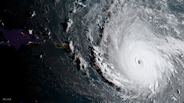 Badai Irma di AS (Foto: Dok. NOAA National Weather Service National Hurricane Center/Handout via REUTERS)