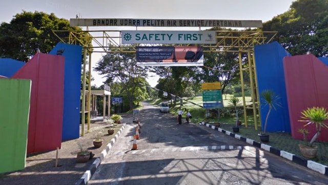 Bandara Pondok Cabe, Tangerang Foto: Google Maps