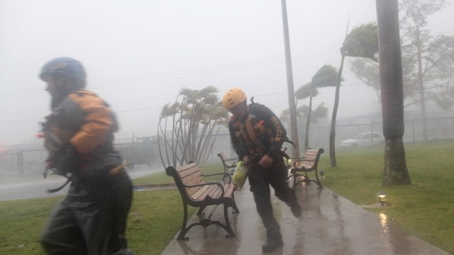 Angin topan Irma (Foto: REUTERS/Alvin Baez)