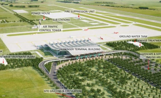 Progres Pembangunan Bandara Kertajati Majalengka (Foto: Ditjen Perhubungan Udara)