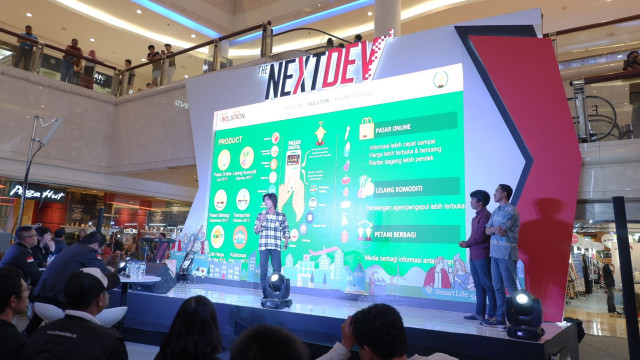 Startup Showcase The NextDev Academy 2017. (Foto: Telkomsel)